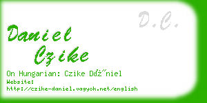 daniel czike business card